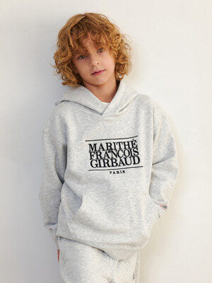 ENFANT CLASSIC LOGO HOODIE light heather gray