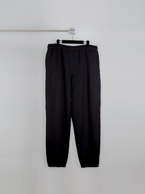 OVERSIZED BLACK JOGGER PANTS