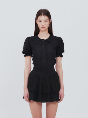 Belle blouse (Black)