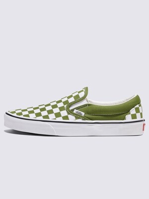 [반스 공식] 컬러 띠어리 체커보드 클래식 Slip-on 슬립온 / VN000D03CIB1