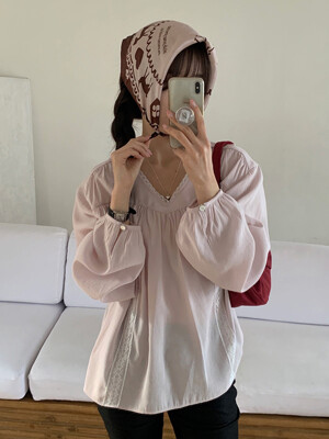 [알로하 PICK]Our nostalgia silk scarf_Brown(O25-ACC01)