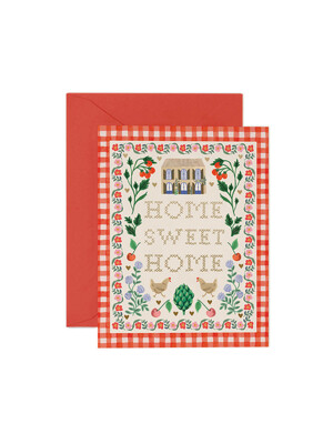 라이플페이퍼 Home Sweet Home Card 일상 카드