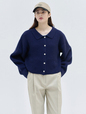 25SN casual crop cardigan [NA]