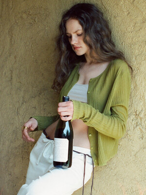 Essential Linen Round Knit Cardigan_CTK231(6color)