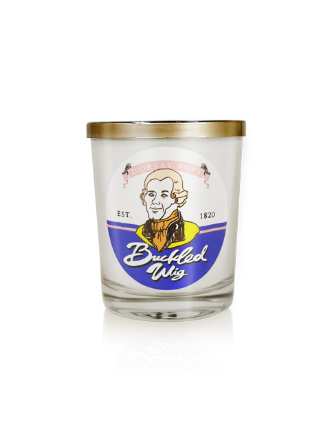 Buckled Wig Candle_8.5oz