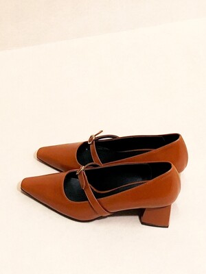 UI STRAP PUMPS 5cm M-IG-180801 CAMEL