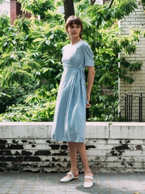 Oyonnax Linen Dress (3color)