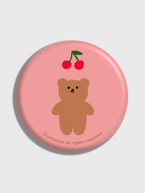 기타소품 - 어프어프 (EARP EARP) - Cherry big bear-pink(거울)