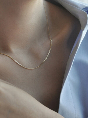 Setin Chain Necklace (14k/18k)