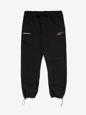 LIBERATE Sweat Pants (Black)