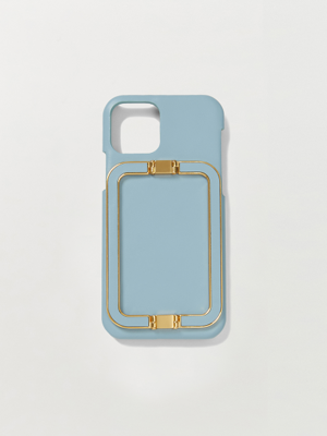 Phone Case Liney Pastel Sky Blue
