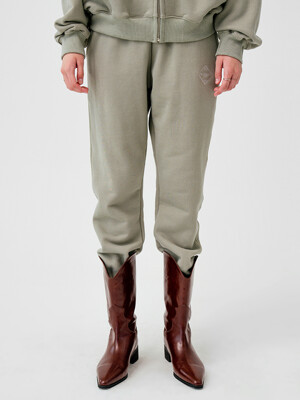 Rhombus Jogger Pants Mint