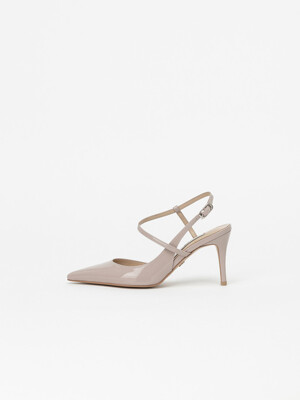 Reyes Strap Pumps in Light Lavender Patent