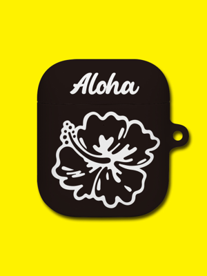에어팟/에어팟프로 케이스 - 알로하 블랙(Aloha Black)