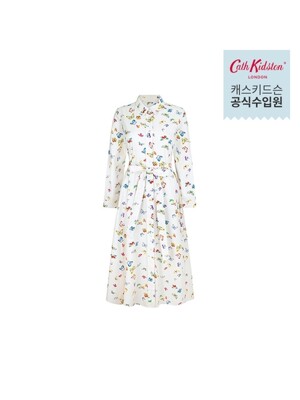 [캐스키드슨] 미디 셔츠 드레스 버터플라이  (CK-F106125018280257_SET)