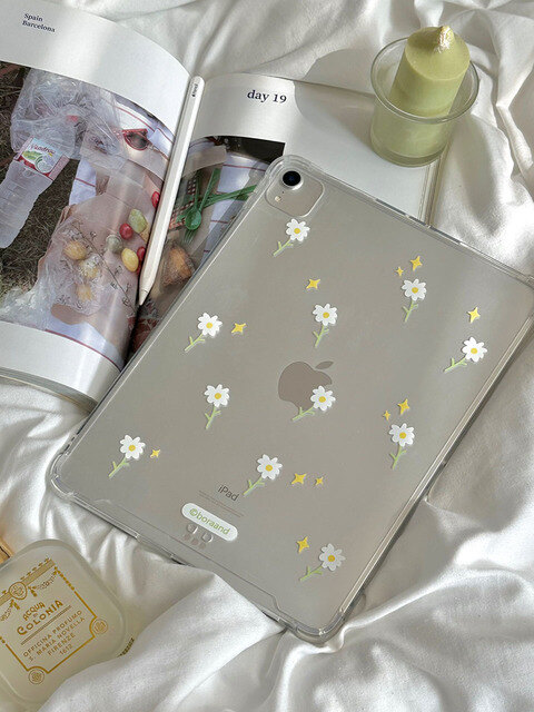 휴대폰/기기케이스 - 보라앤드 (boraand) - Daisy iPad case (jellyhard)