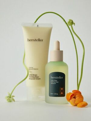 허스텔러 카밍 데이즈 앰플 45ml + 앰플 크림 100ml 2종 세트