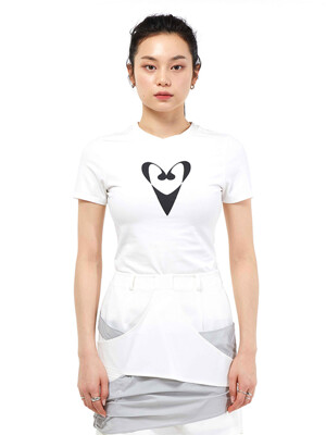 Heart Univers T-Shirt _ White