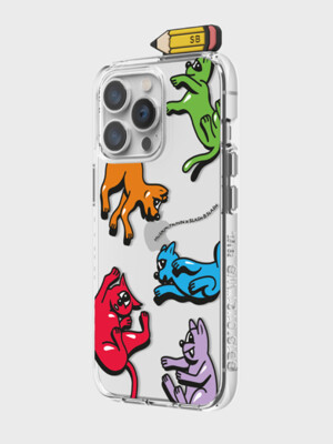 아이폰 A1 허스크밋나븐 Cats in Colours 연필 태그