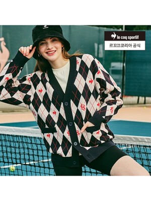 [르꼬끄 공식] [테니스] 스웨터 가디건 (QO323TFT99)