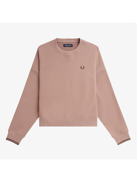 티셔츠 - 프레드페리 (FRED PERRY) - [프레드페리] [Womens] 팁드 스웨트셔츠 (S52)(AFPF2335135-S52)