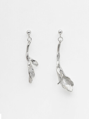 Dry Flower Earring_ E18[Silver]