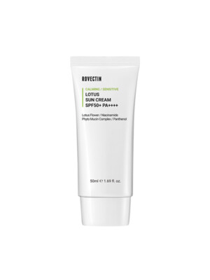 로벡틴 카밍 연꽃수 선크림 SPF50+ PA++++ 50ml (유기자차)