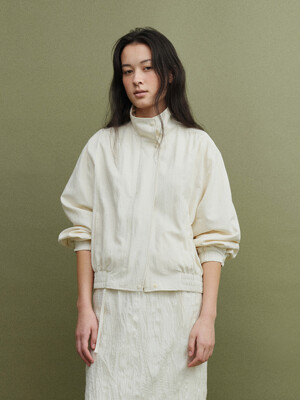 RTS HIGH NECK SHIRRING JUMPER_2COLORS