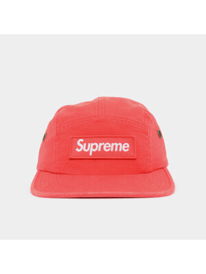 슈프림 25SS 패치로고 밀리터리 공용 캠프캡 SS25H33 CORAL