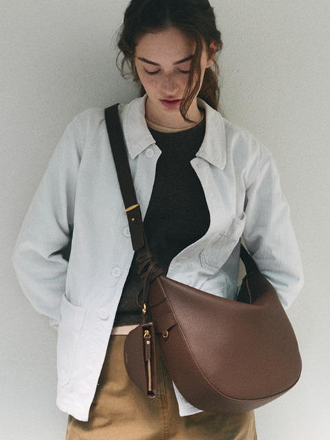 드메리엘 [단독컬러] Elise Hobo Bag Medium_5Colors
