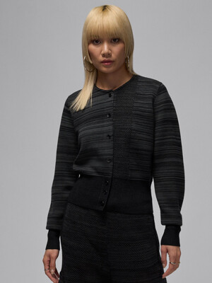 [IB0936-070] AS W J SP TD KNIT CARDIGAN