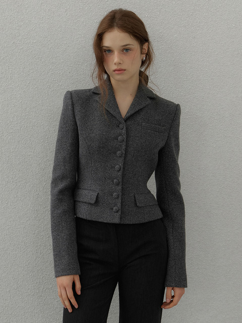 플로움 Noel Tailored Peplum Jacket_3Color
