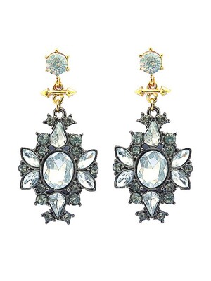 water crystal earrings