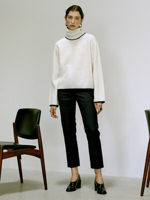 [Day-Wool] Wool-blend Straight Trousers_3colors