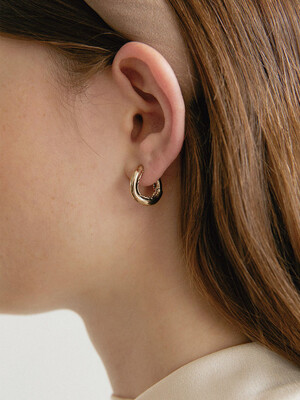 tweed link earrings (ver.1)