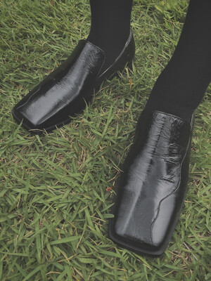 mare loafers - black