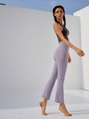 bootcut leggings lavender