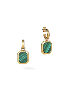 Malachite Drop Earring