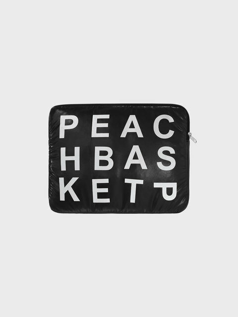 휴대폰/기기케이스,휴대폰/기기케이스 - 피치바스켓마켓 (peachbasketmarket) - p.b laptop pouch (black)