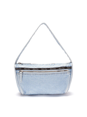 VINTAGE DENIM TOTE BAG IN SKY