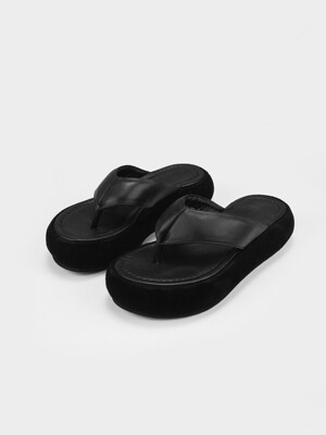 Lily flip-flops / black