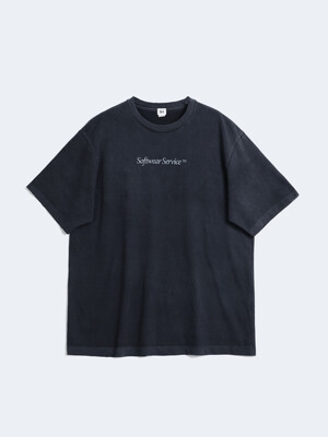 SOFTWEAR SUN DYED T-SHIRT (BLACK)