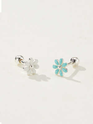 925 Silver Flower Mini Piercing