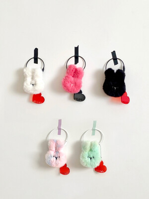미니 버니 키링 : mini bunny ( 5 colors )