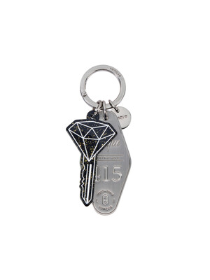 Diamond Key Charm (다이아몬드 키 참) Black