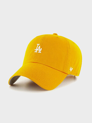 47브랜드 LA스몰로고 볼캡 MLB모자 골드