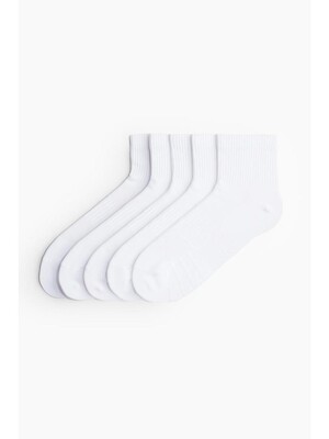 스포츠 양말 DryMove™ 5켤레 세트 화이트 1228767001