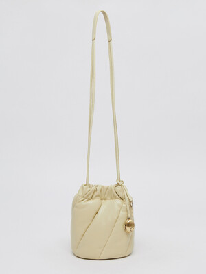 Quilting dumpling bag(Butter)