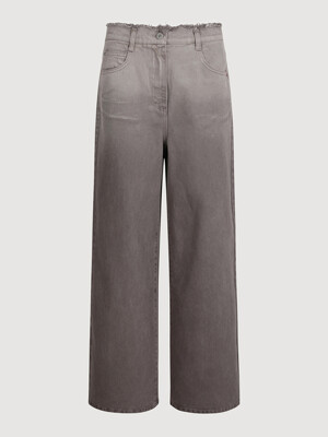 [Atelier] Gradient Wide Denim Pants (brown)_LFPDW24930BRX