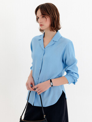 토리나 소프트 셔츠_블루 / TORINA SOFT SHIRT _BLUE